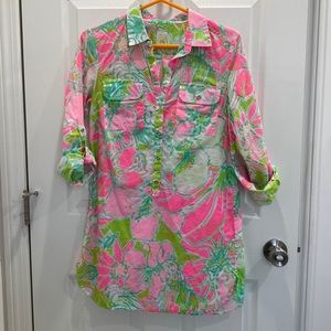 Lilly Pulitzer beach coverup
